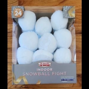 Indoor Snowball Fight Balls